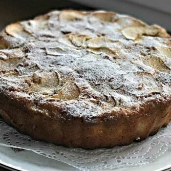 Яблочный пирог за 30 минут