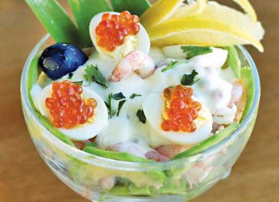 Вы сейчас просматриваете Вкусный салат с креветками и авокадо