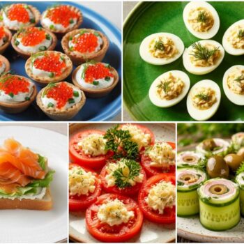 Закуски к новогоднему столу