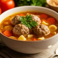 Суп с фрикадельками: классический рецепт