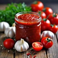 Домашняя острая аджика из помидоров