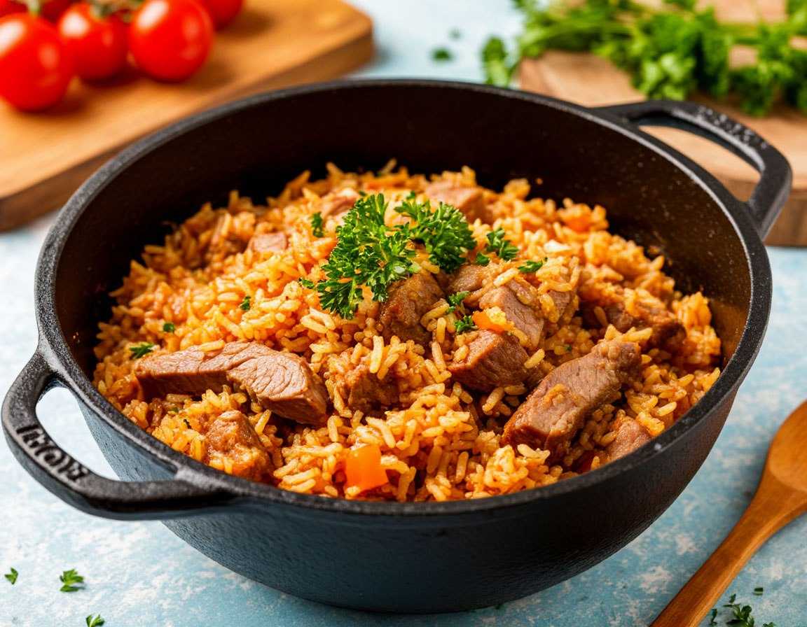 плов из свинины